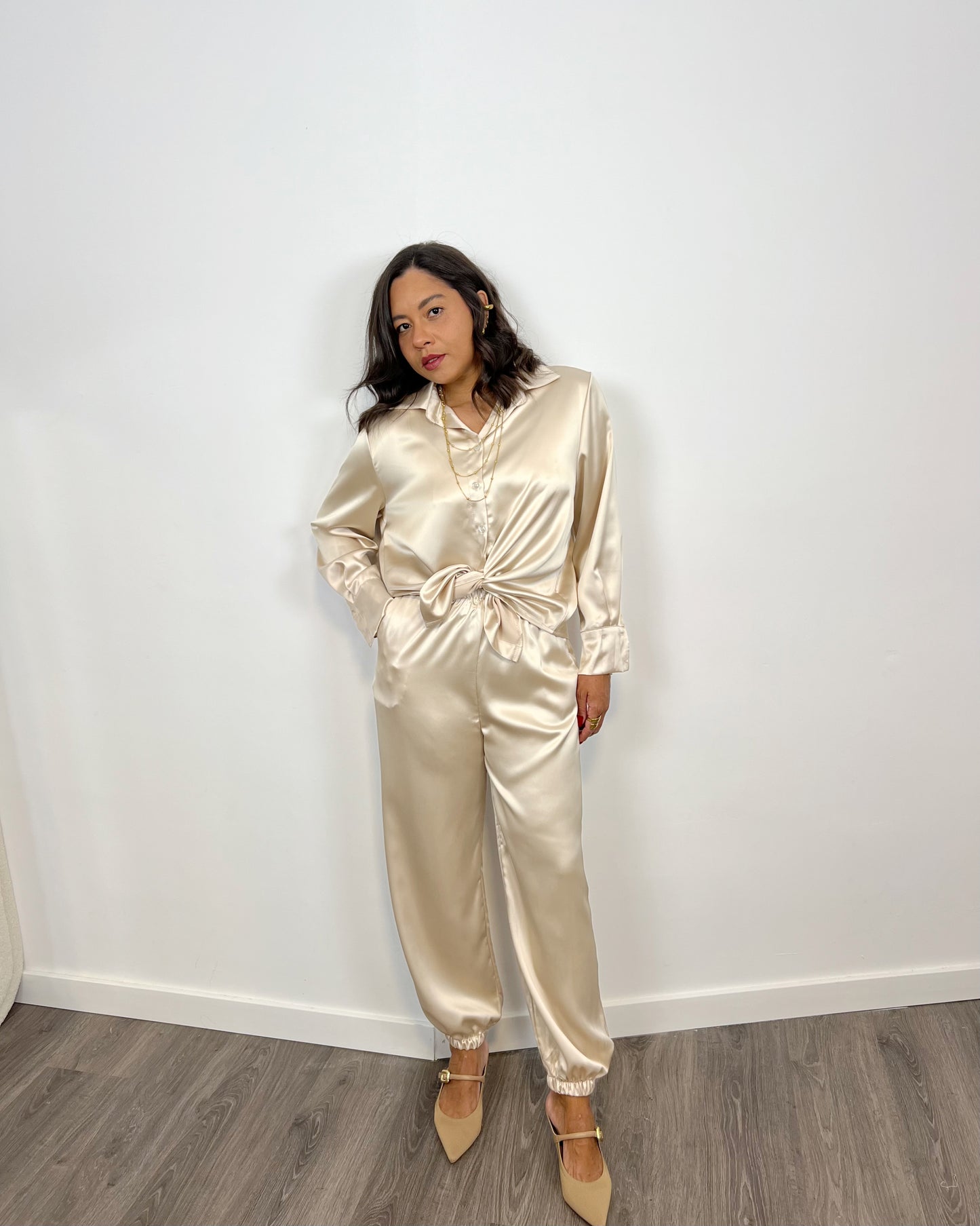 Pantalón Jasmine Beige