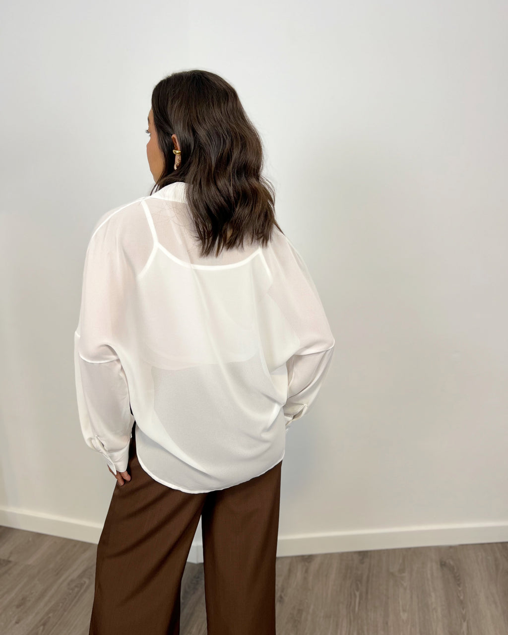 Blusa Londres  Blanco