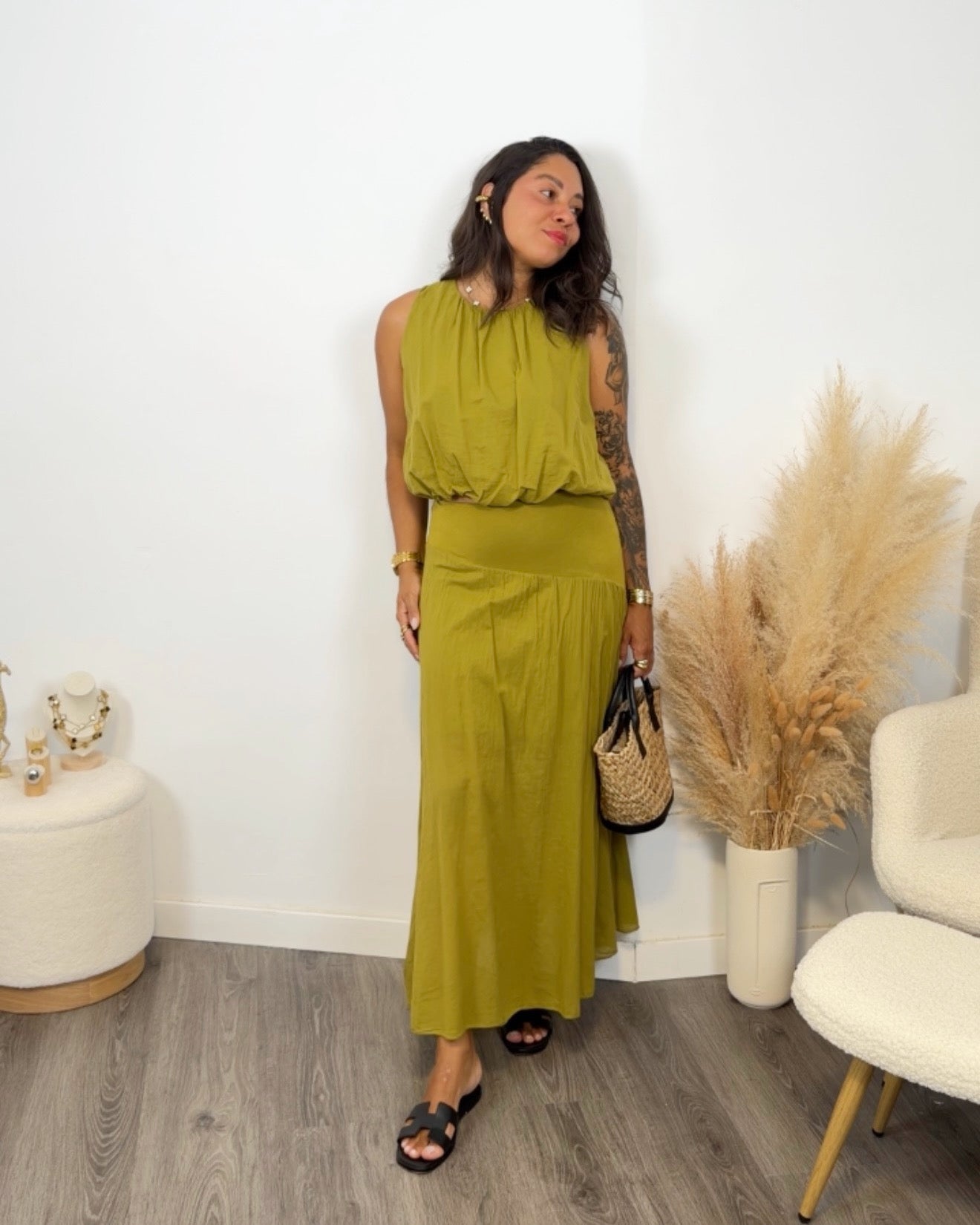 CONJUNTO PERLA VERDE