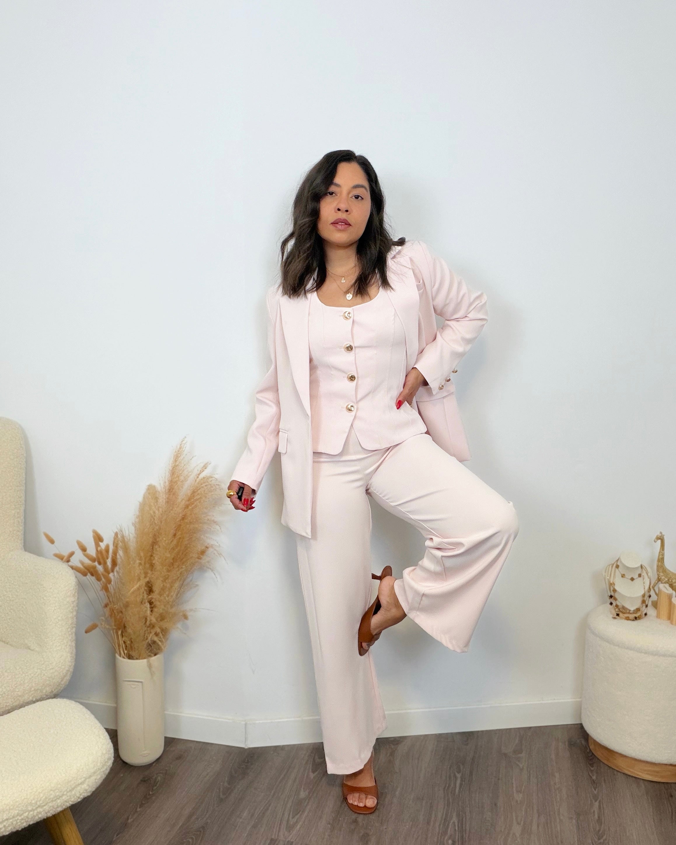BLAZER ATELIER NOUVELLE ROSÉ