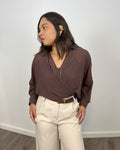 Blusa Londres Marrón