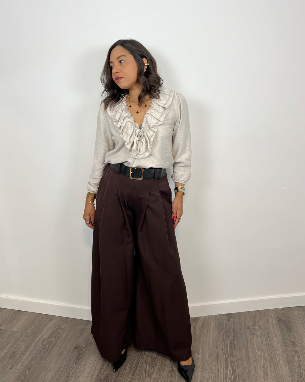 Blusa Boho Taupe