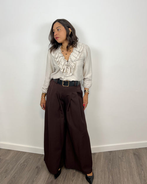 Blusa Boho Taupe