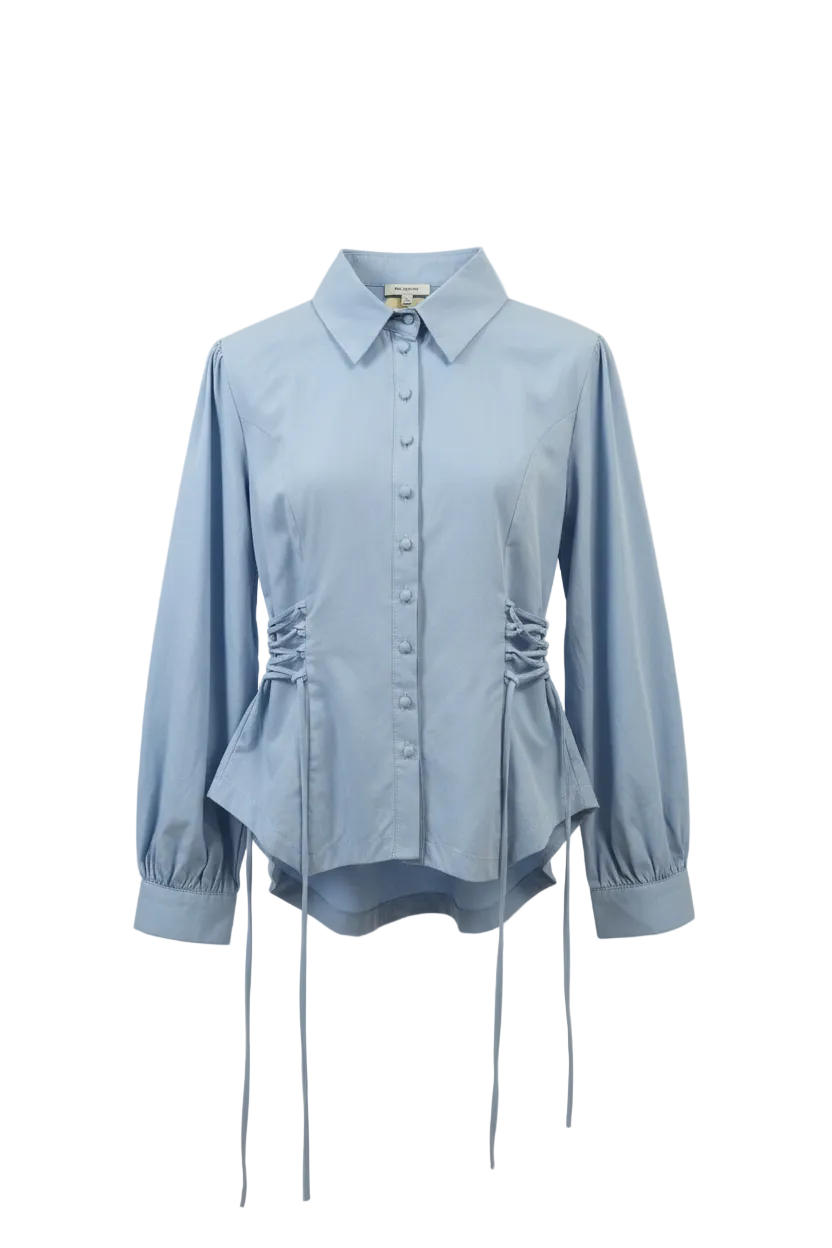 CAMISA LUMIÉRE LACE AZUL