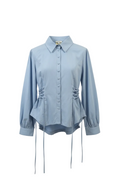CAMISA LUMIÉRE LACE AZUL