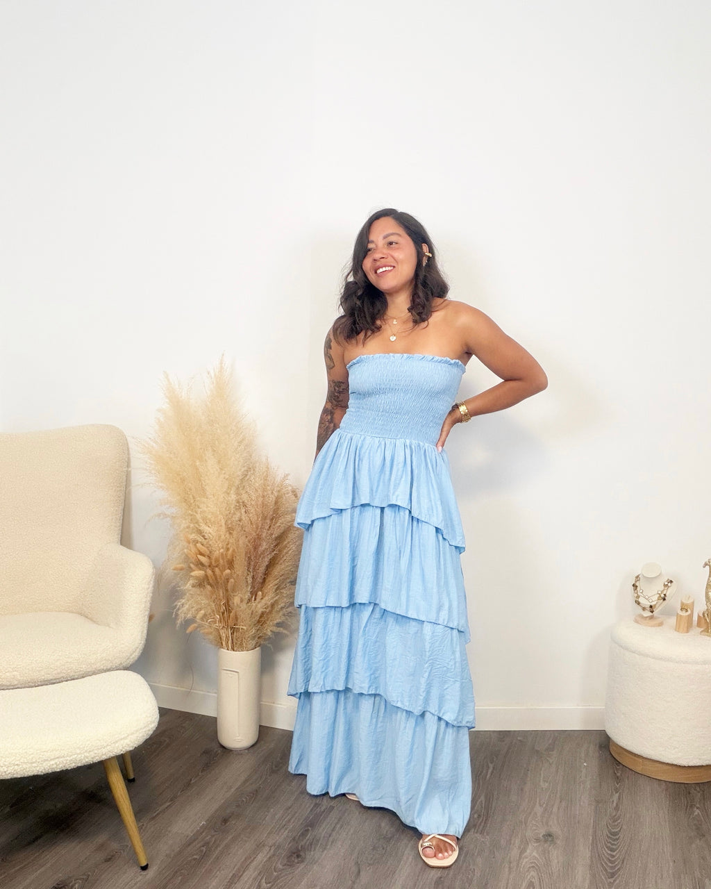 VESTIDO CALAS DE MALLORCA AZUL