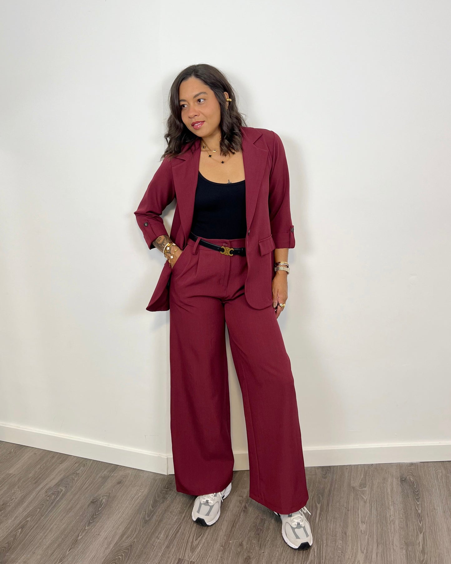 Pantalón Fénix Burdeos