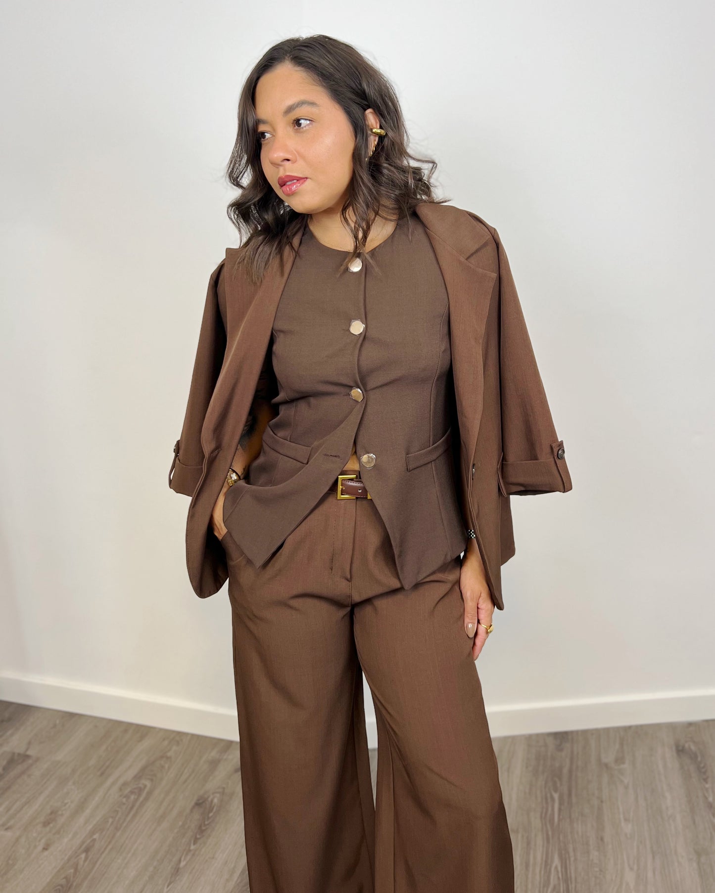 Chaleco Fénix Marrón