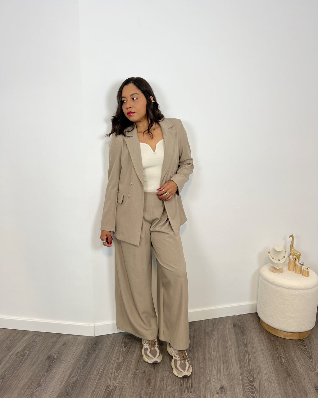 Traje Euforia Taupe