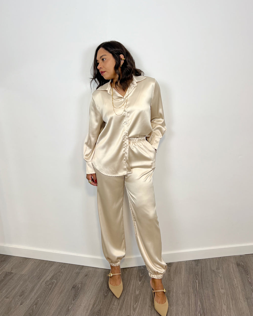 Pantalón Jasmine Beige