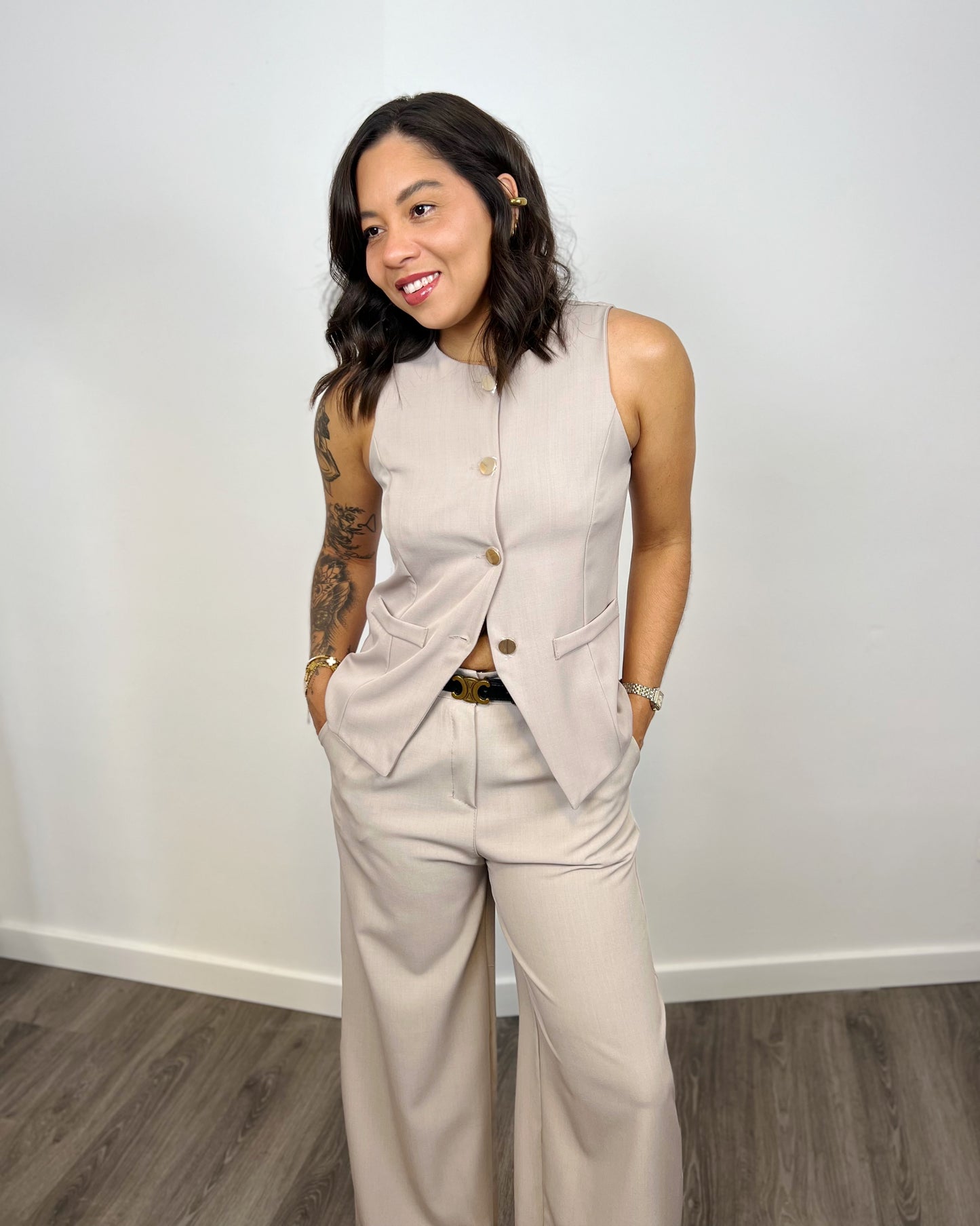 Chaleco Fénix Taupe