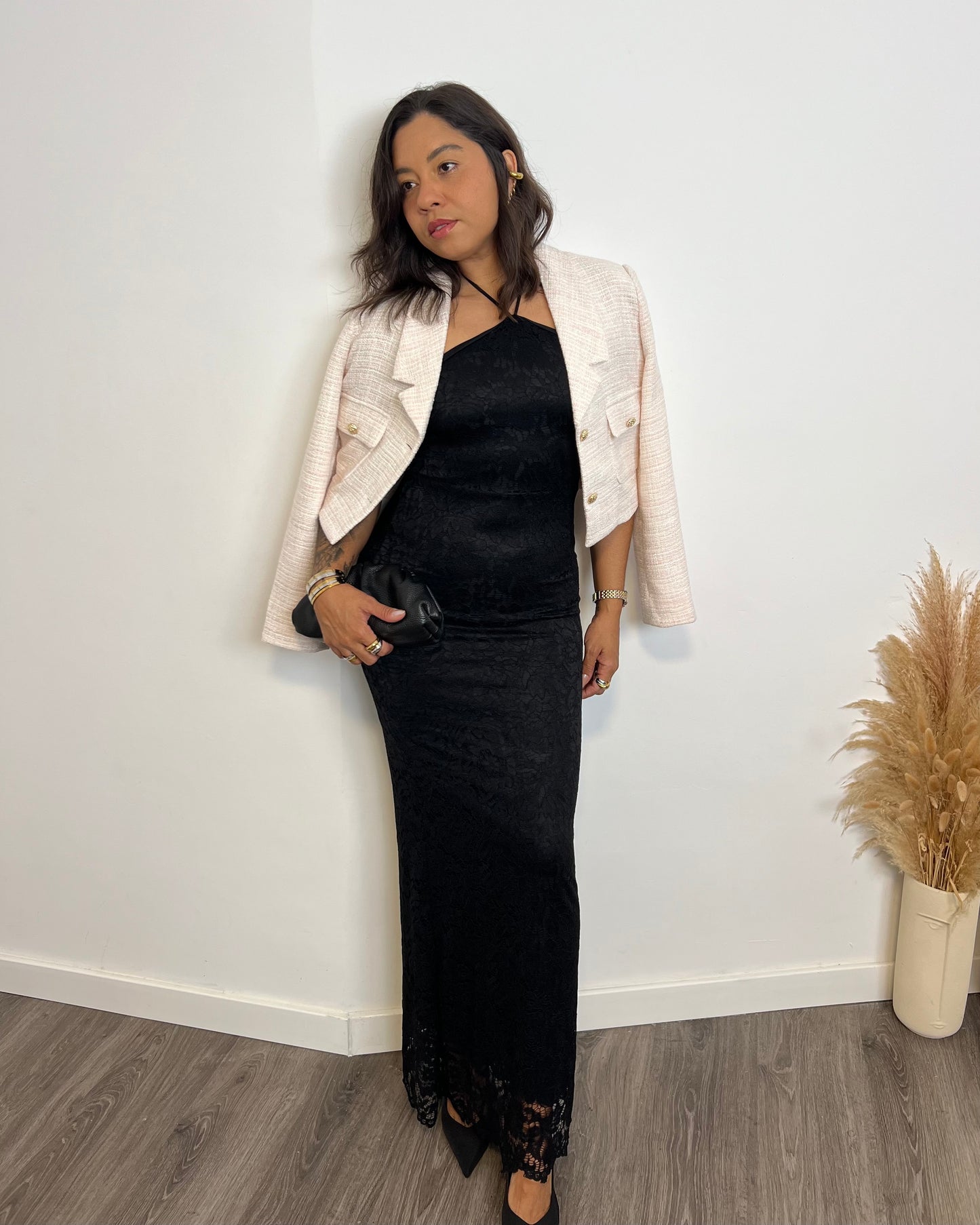 Vestido Encaje Largo