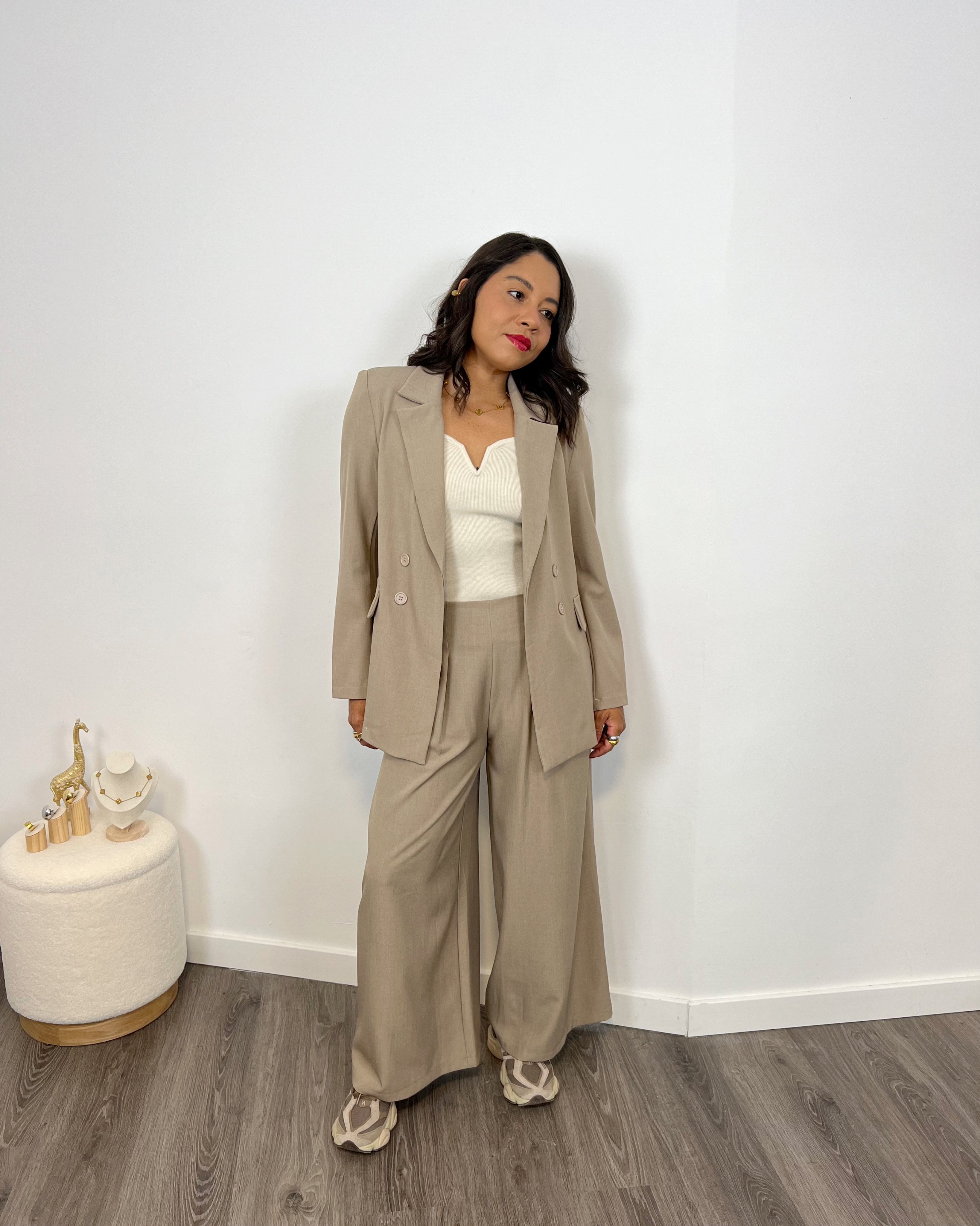Traje Euforia Taupe