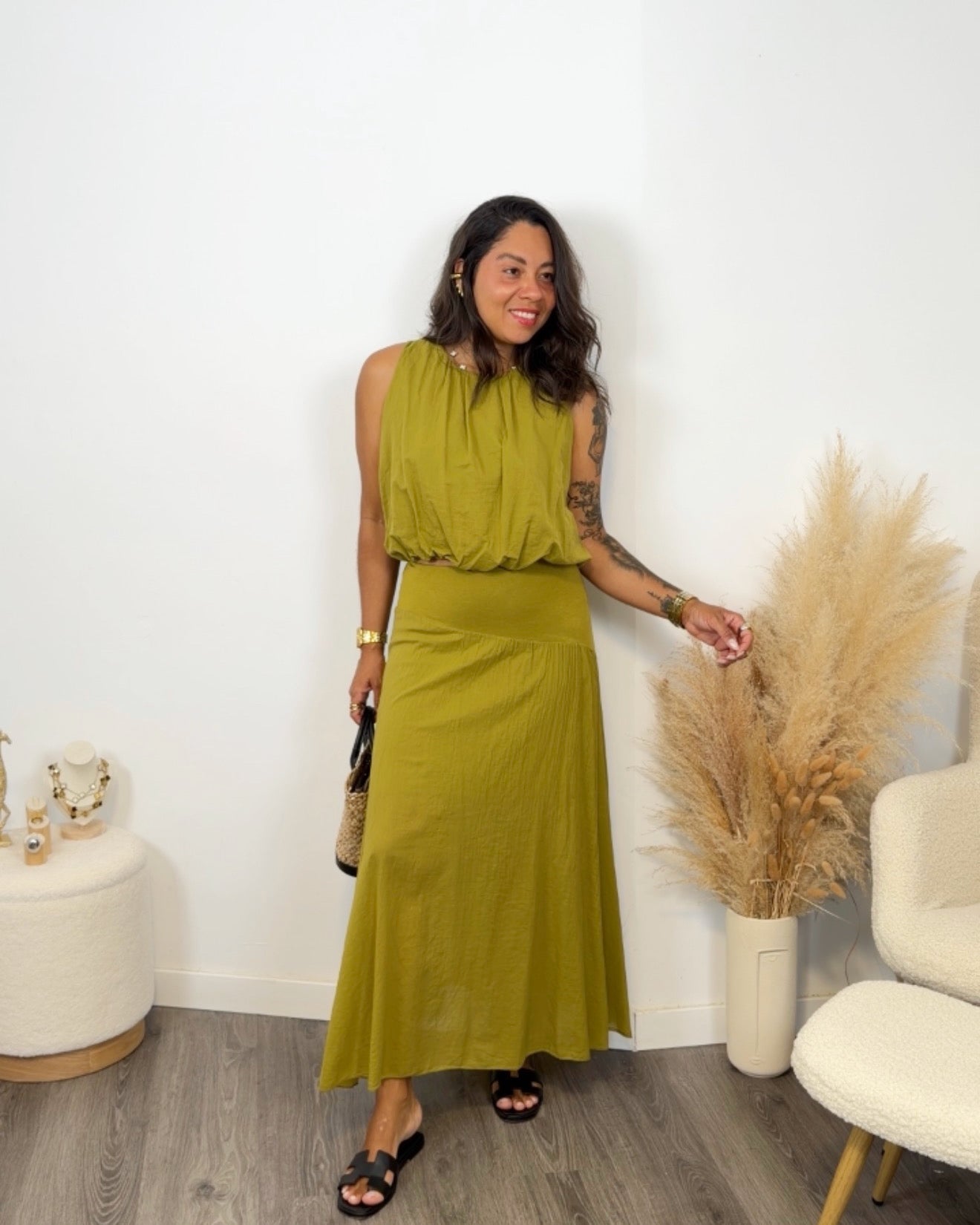 CONJUNTO PERLA VERDE