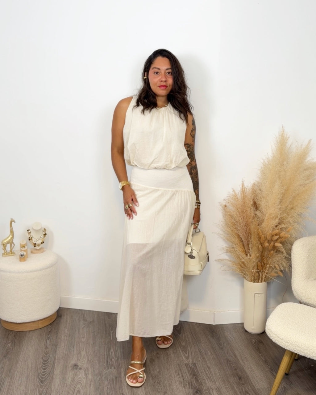 CONJUNTO PERLA BEIGE