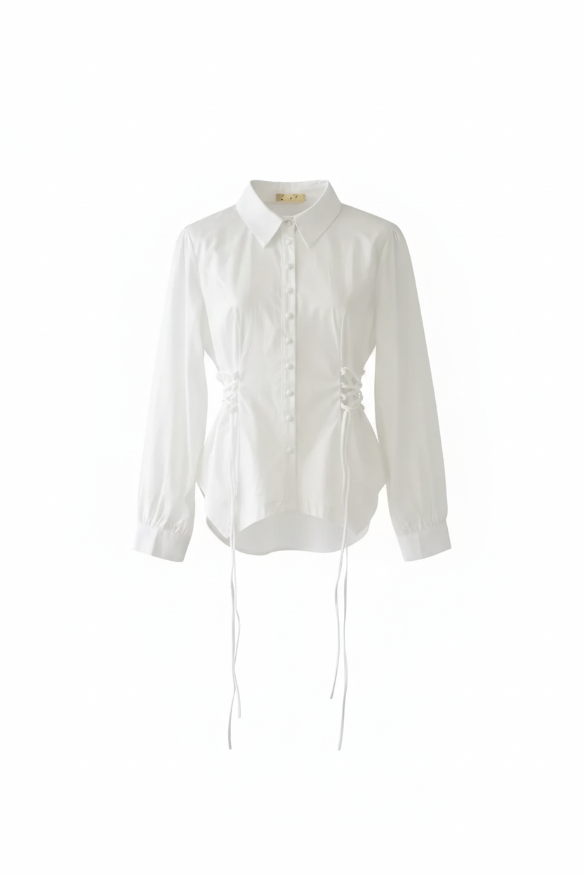 CAMISA LUMIÉRE LACE BLANCO