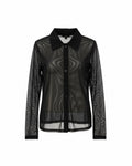Camisa de Tul Negro