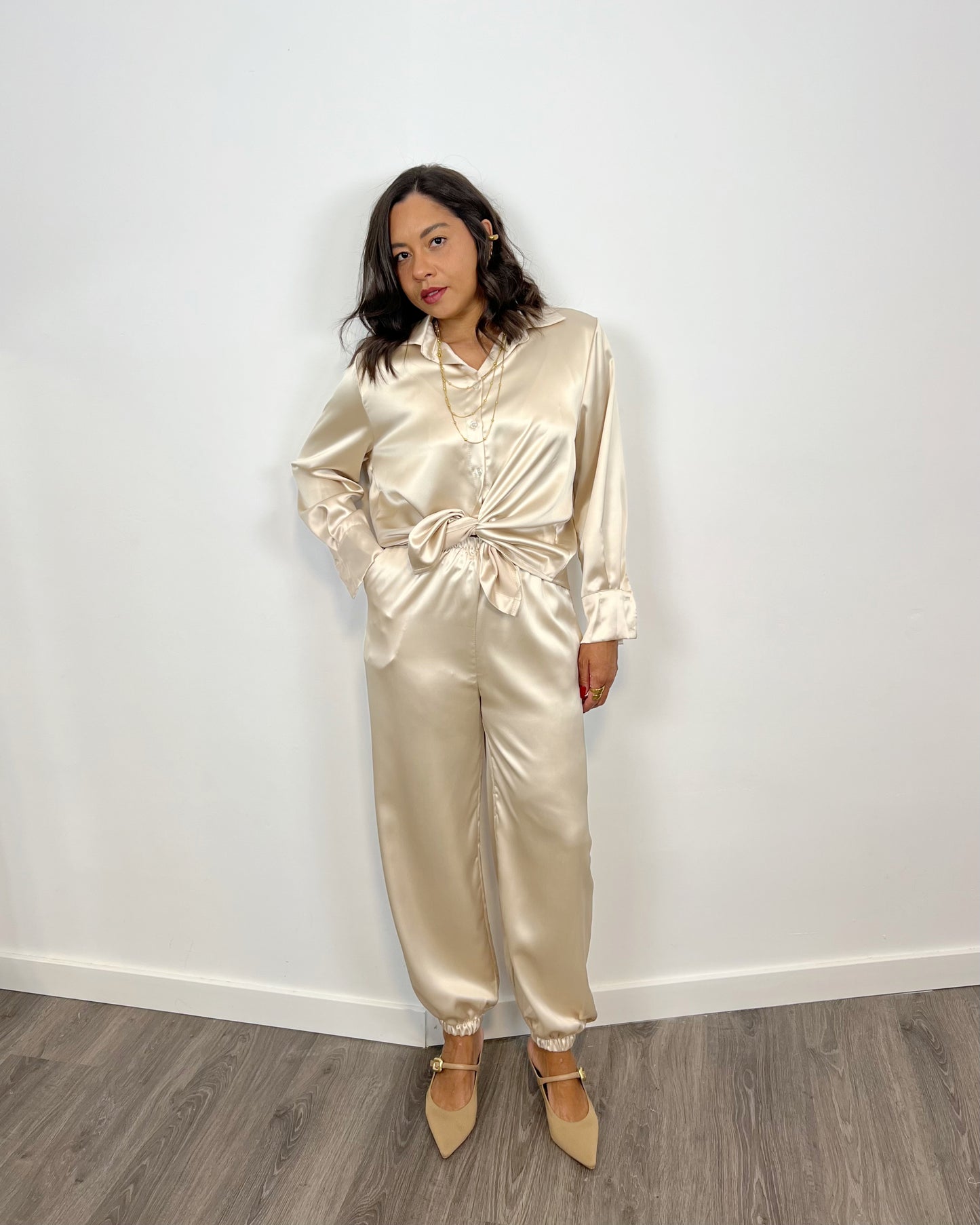 Pantalón Jasmine Beige