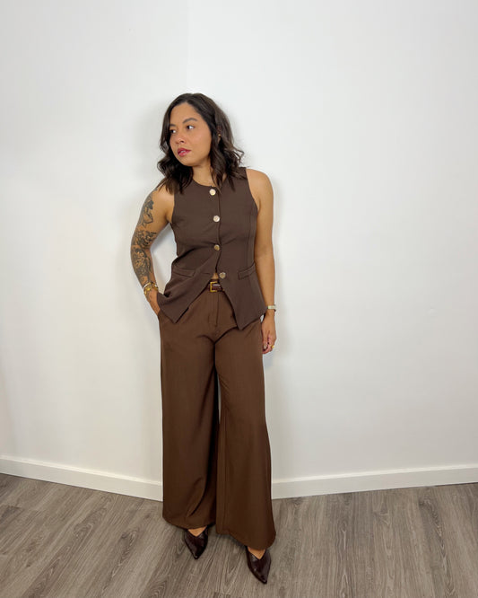 Chaleco Fénix Marrón