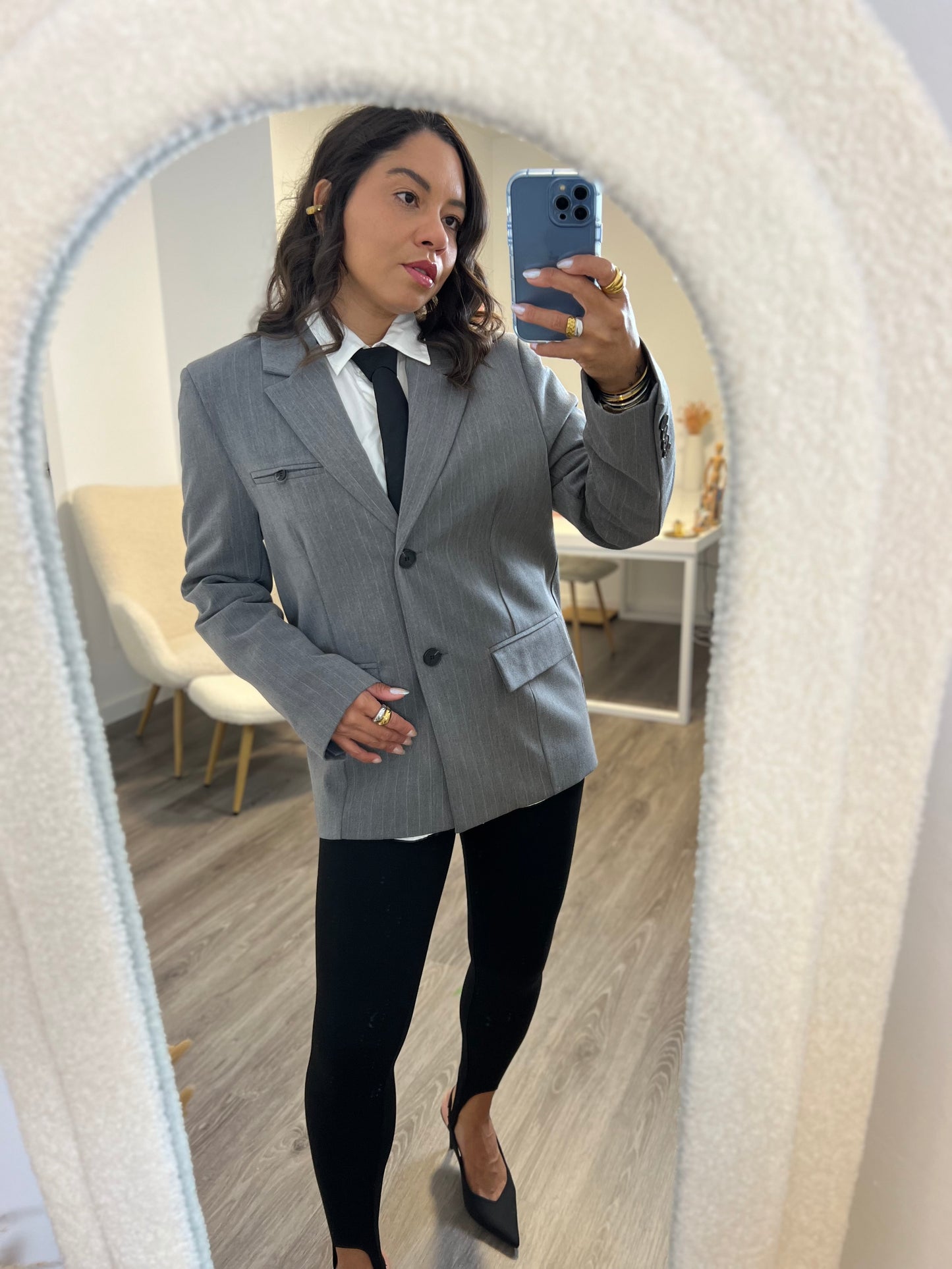 BLAZER RAYA   DIPLOMATICA GRIS