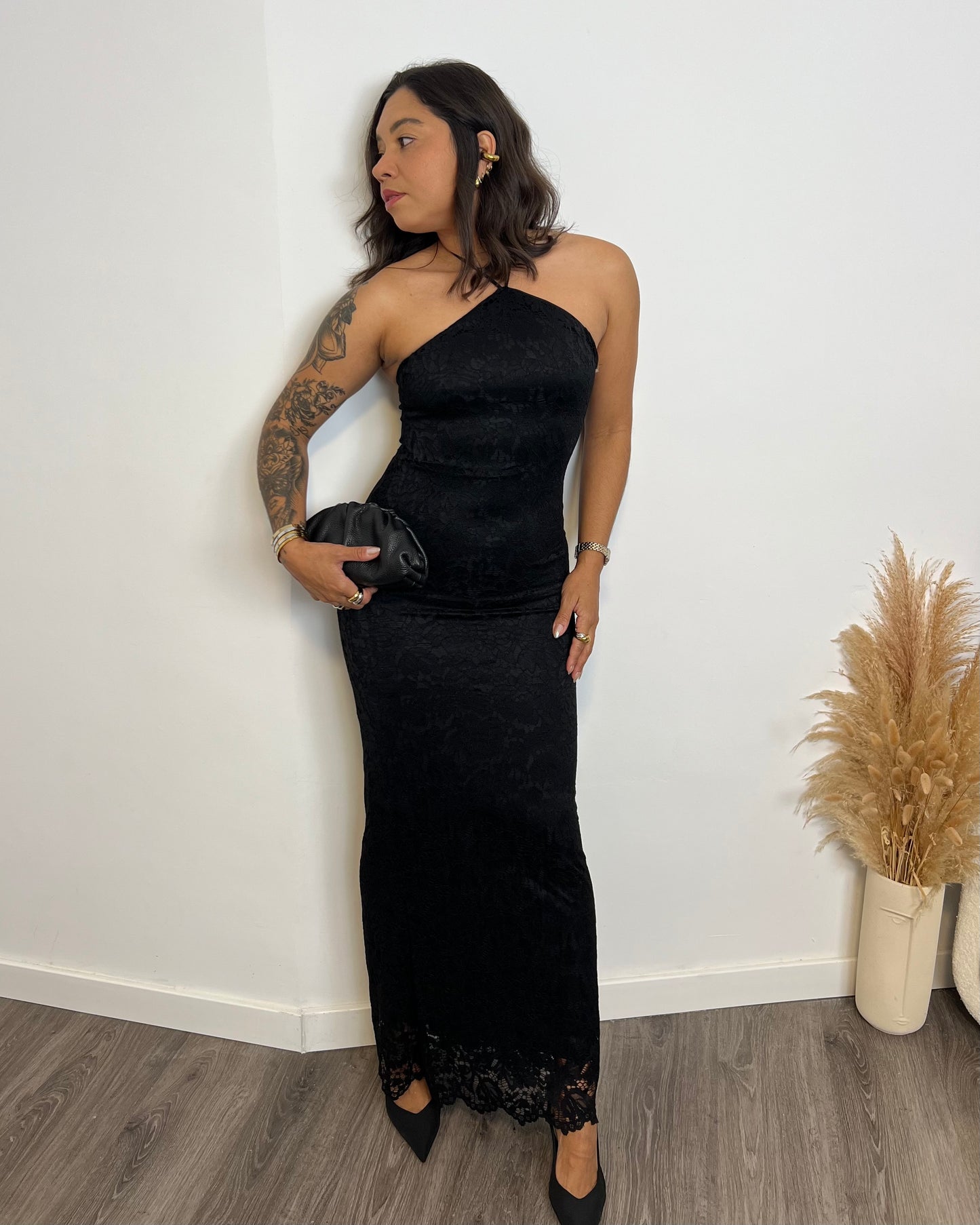 Vestido Encaje Largo