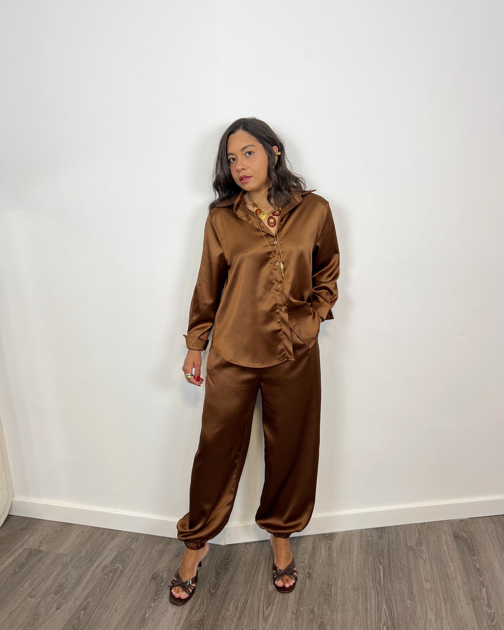 Blusa Paris Marrón