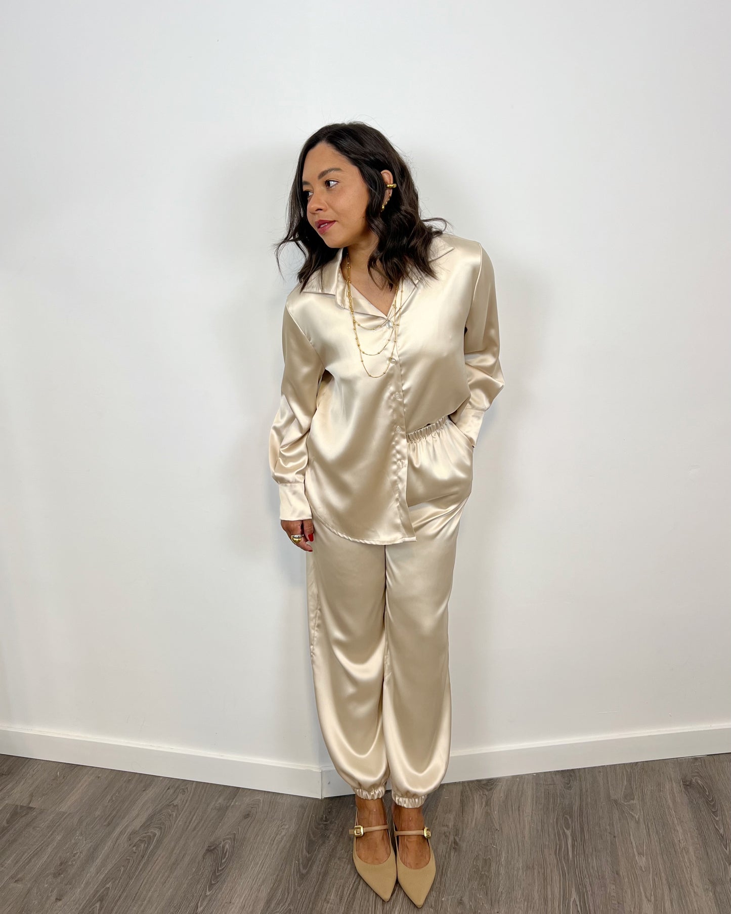 Pantalón Jasmine Beige