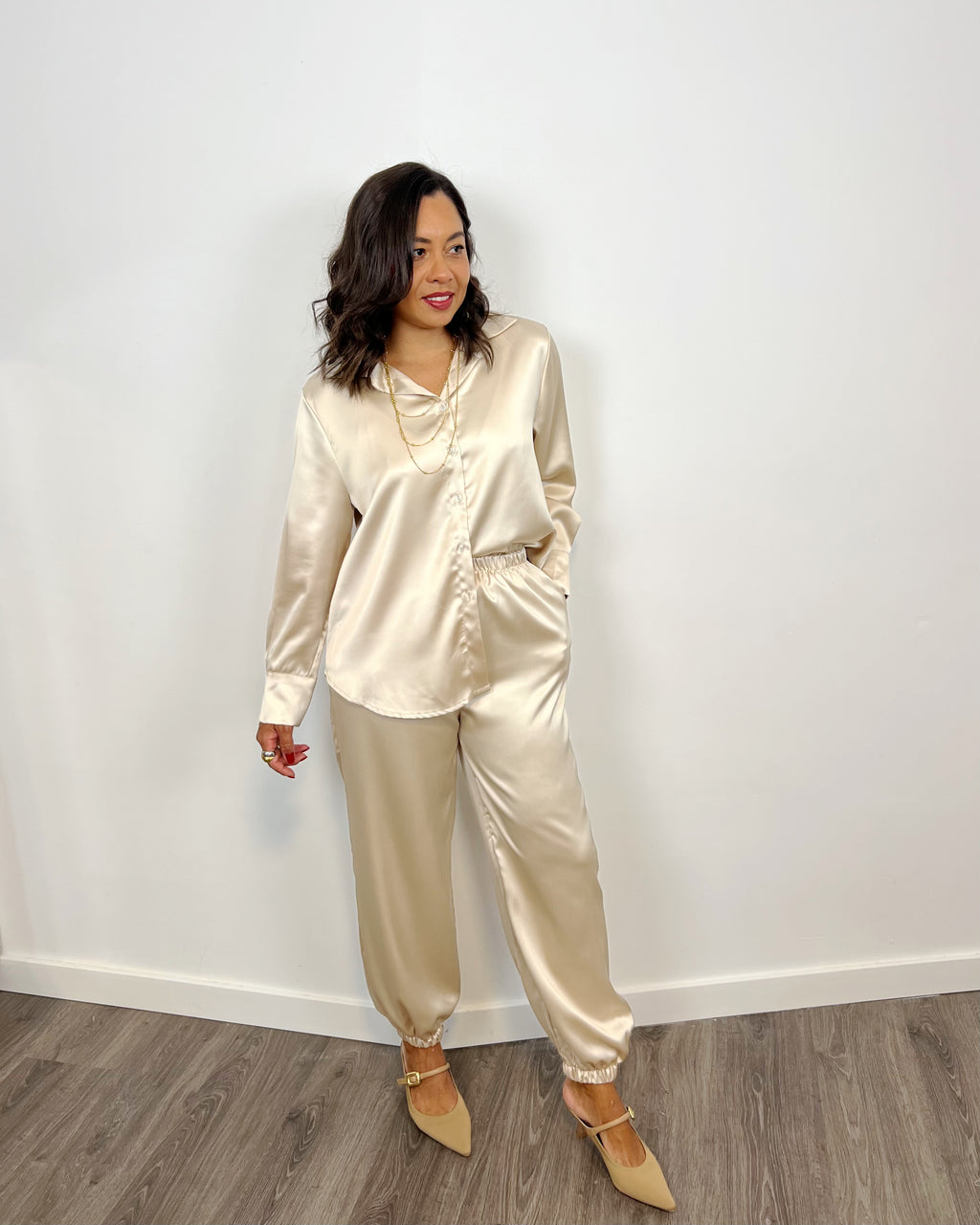 Blusa Paris beige