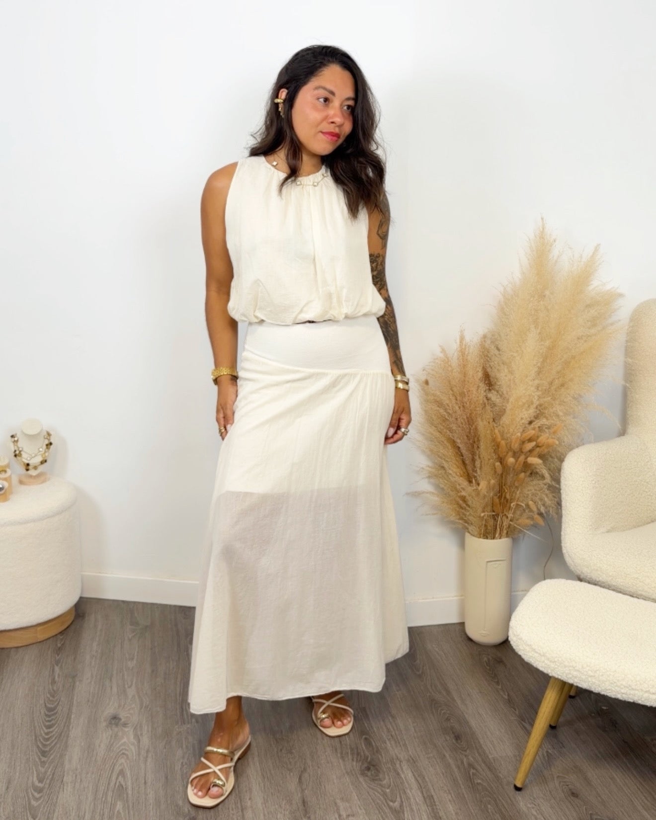 CONJUNTO PERLA BEIGE