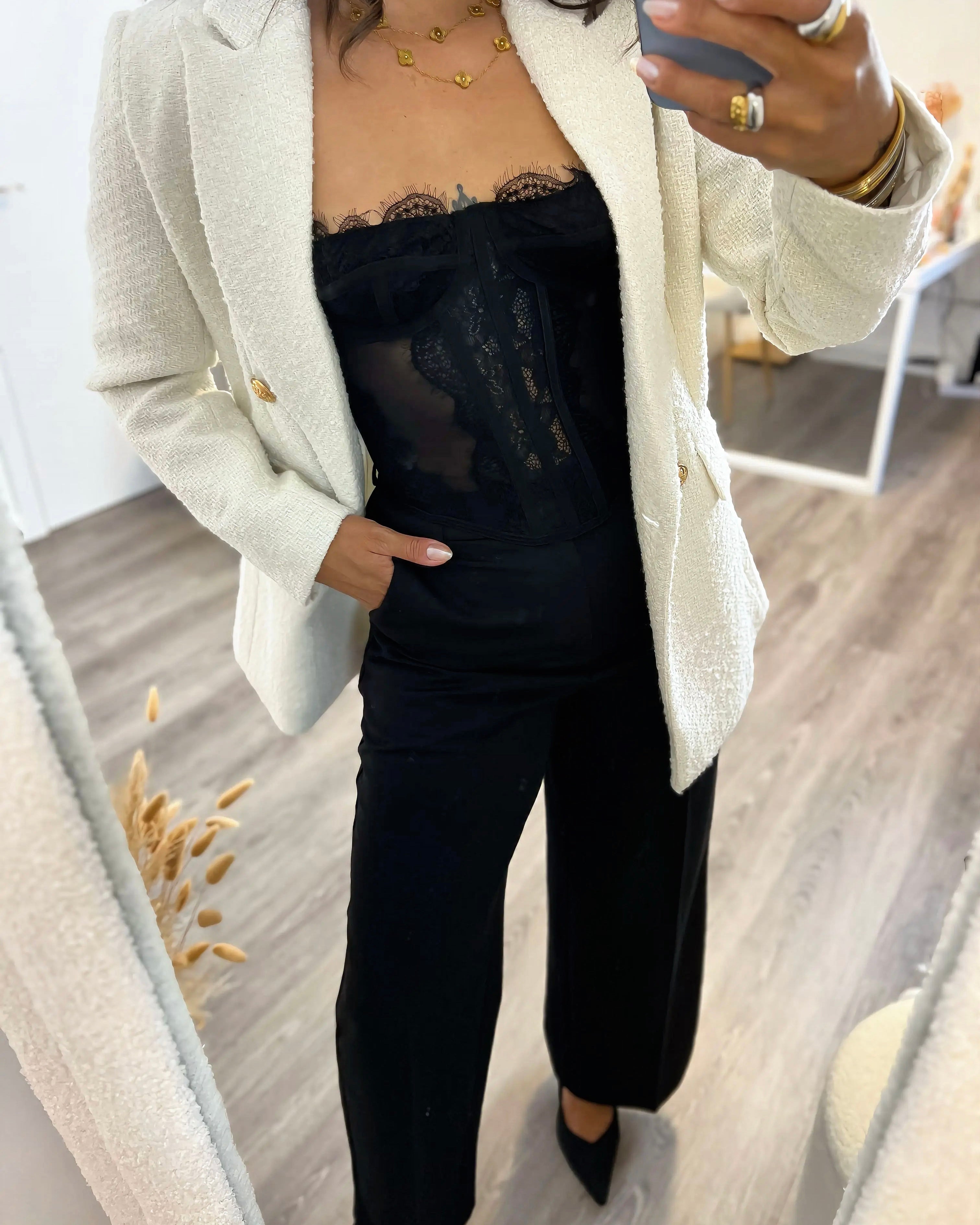 Blazer tweed Londres
