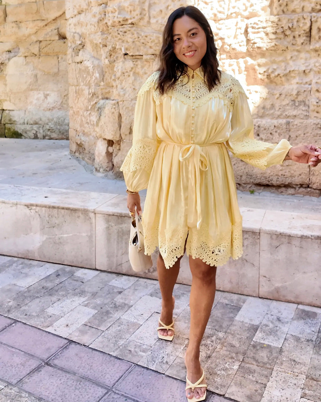 VESTIDO ROBE LUMIÉRE NOUVELLE