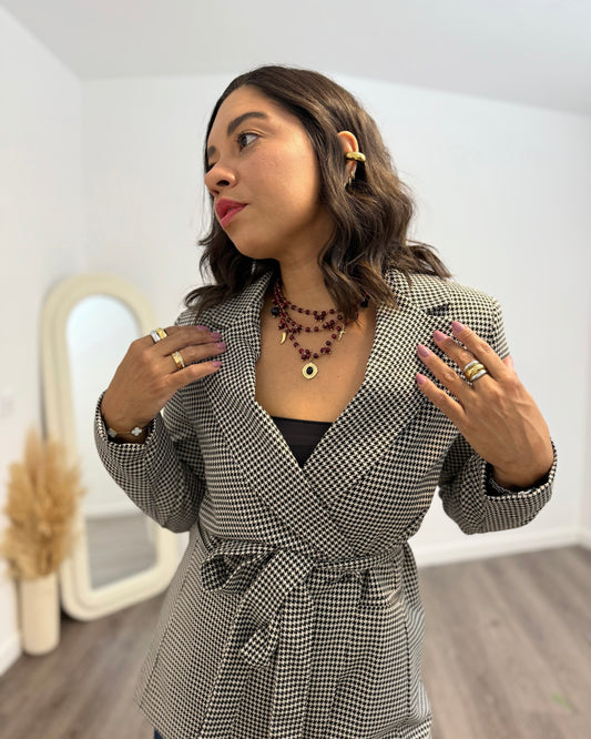 BLAZER CUADROS VICHY