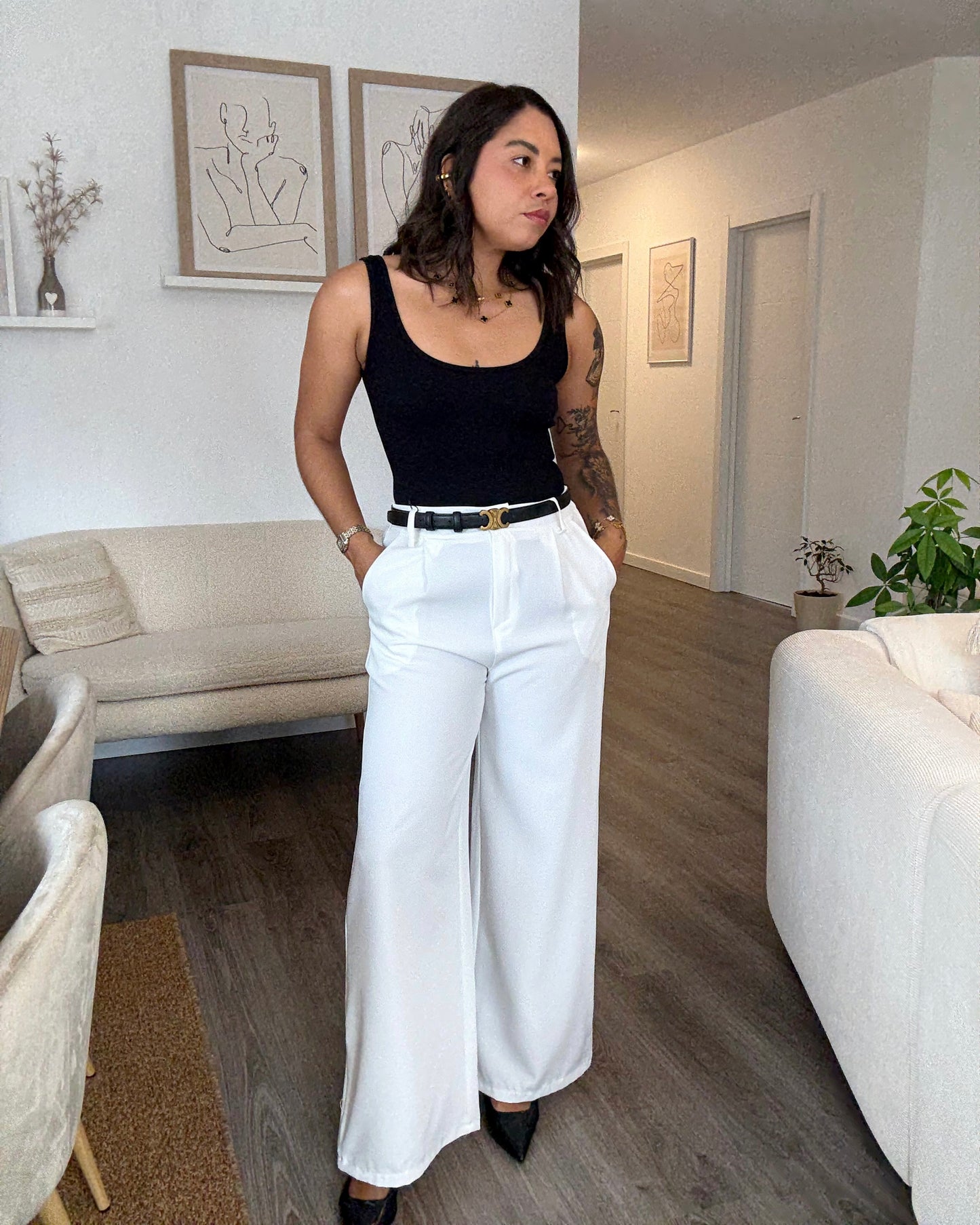 Pantalón Fénix Blanco