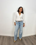 Blusa Boho blanca