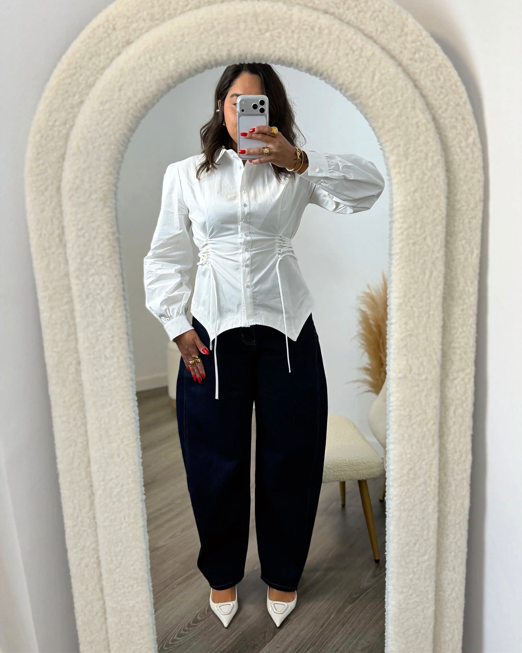 CAMISA LUMIÉRE LACE BLANCO