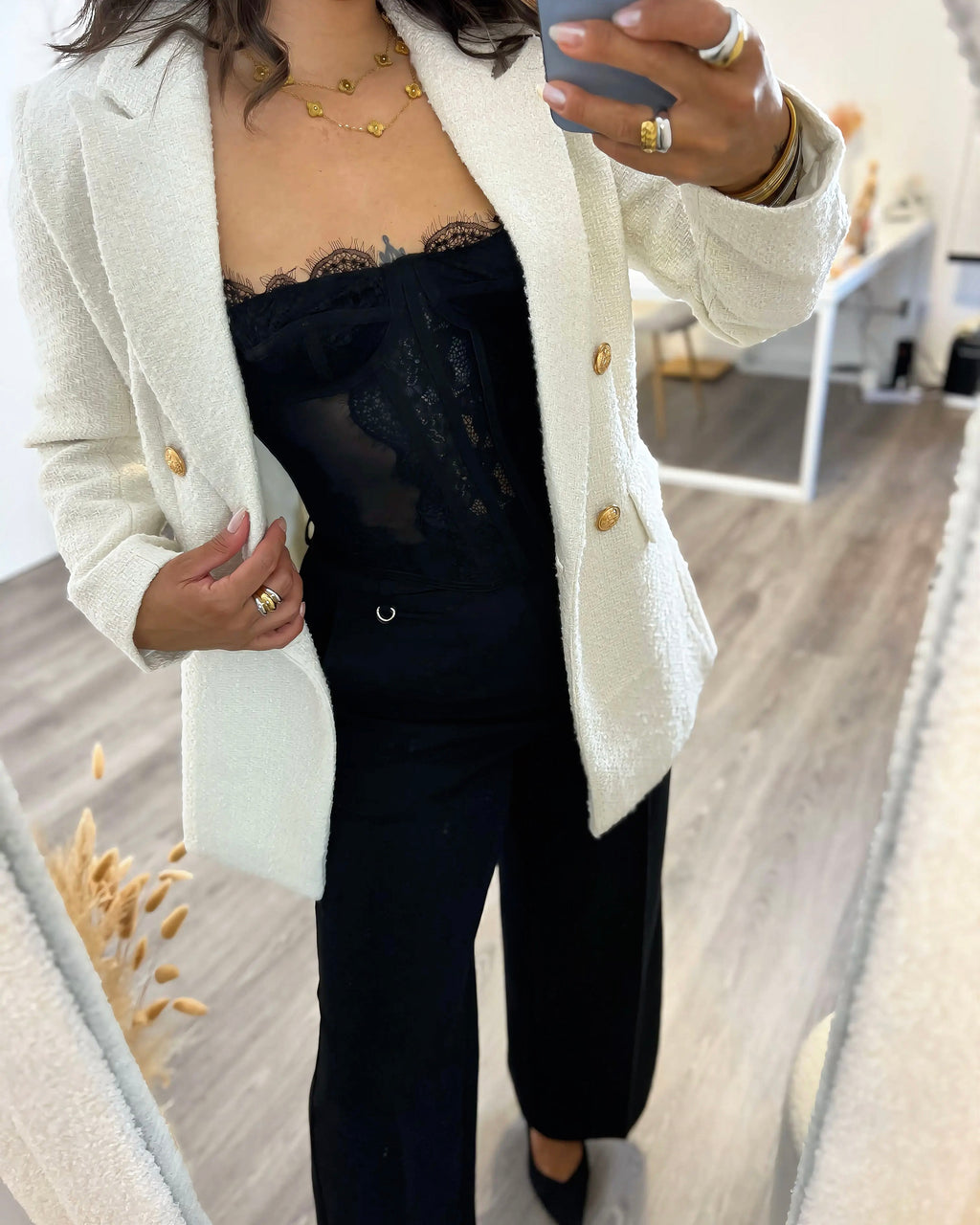 Blazer tweed Londres