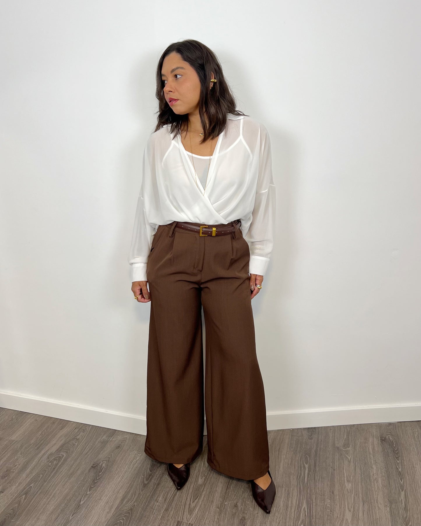 Blusa Londres  Blanco