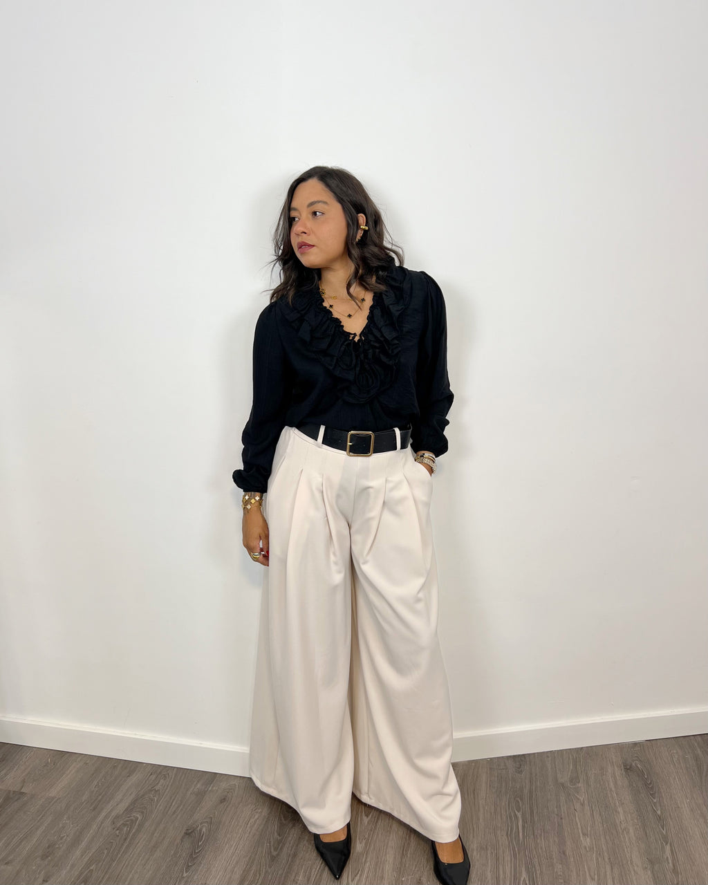 Blusa Boho Negra