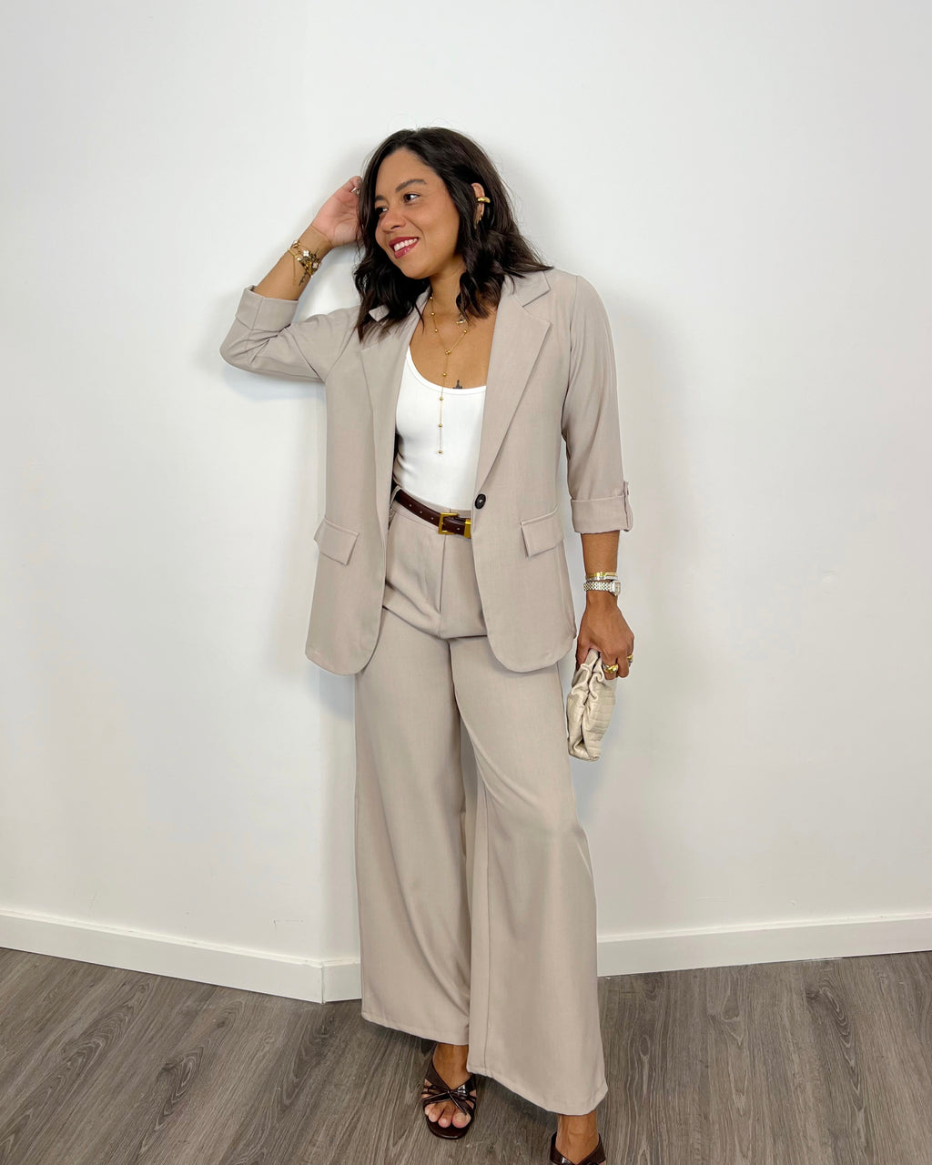 Americana Fénix Taupe