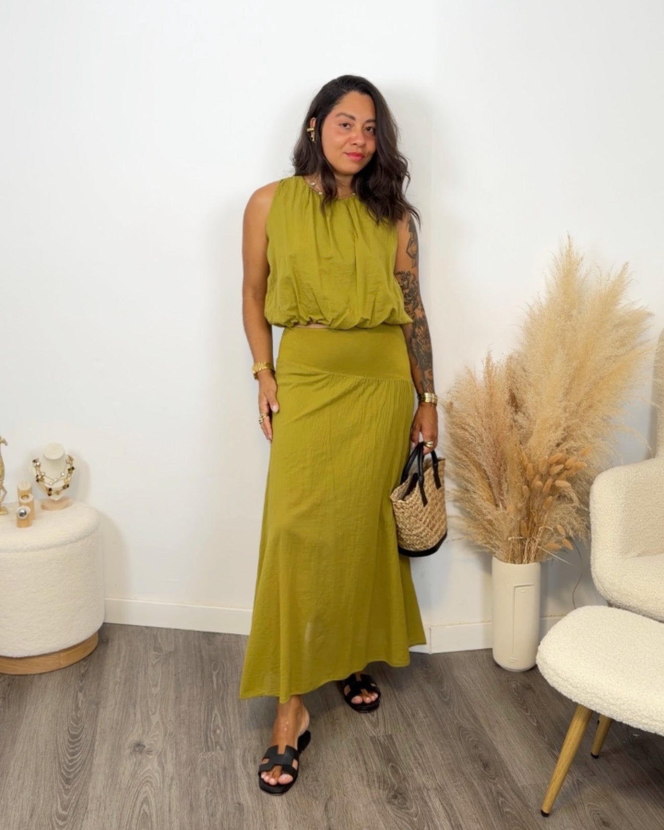 CONJUNTO PERLA VERDE