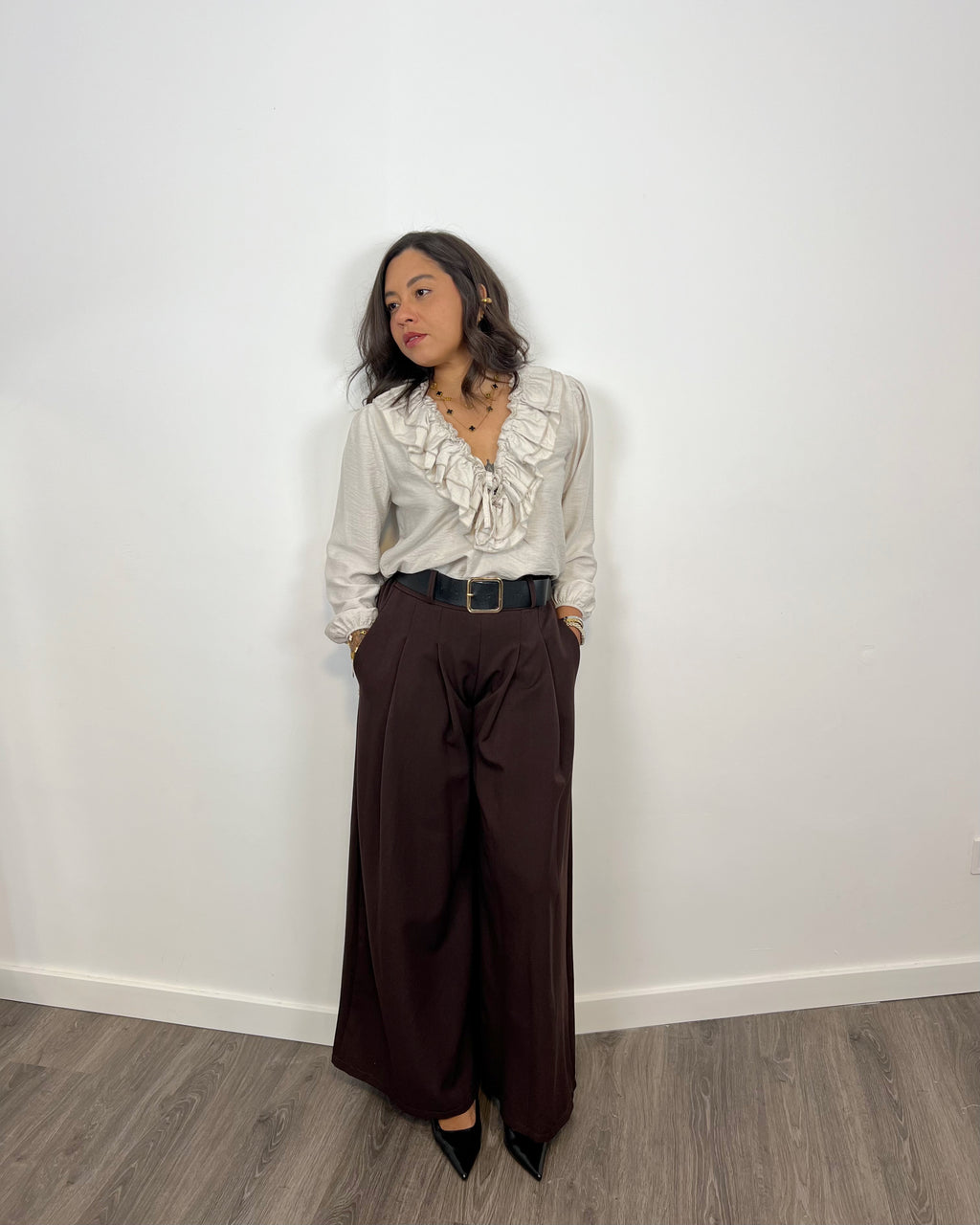 Blusa Boho Taupe