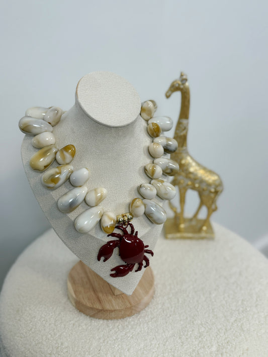 Collar Éxodos Beige