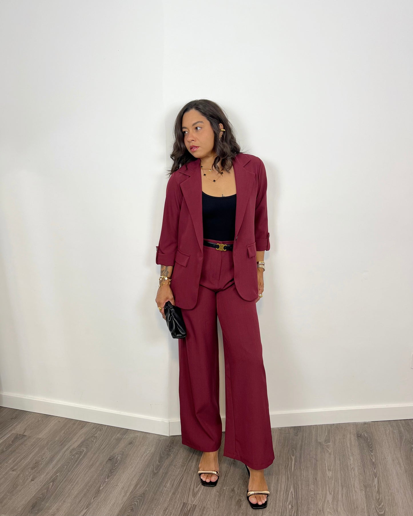 Pantalón Fénix Burdeos