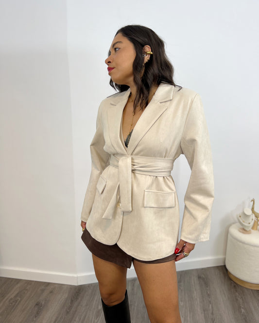 Blazer Antelina Beige