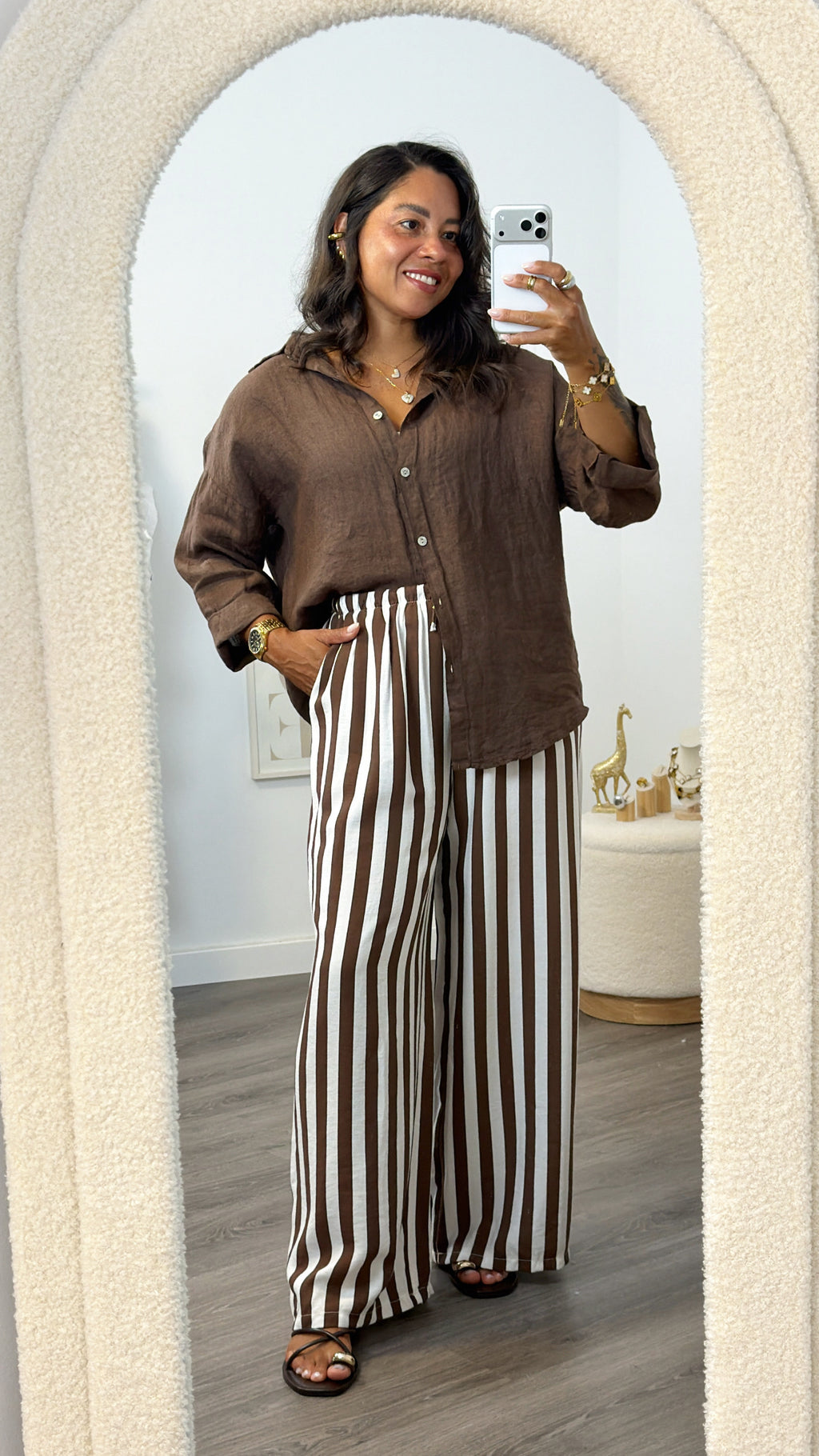 PANTALÓN IBIZA MARRÓN