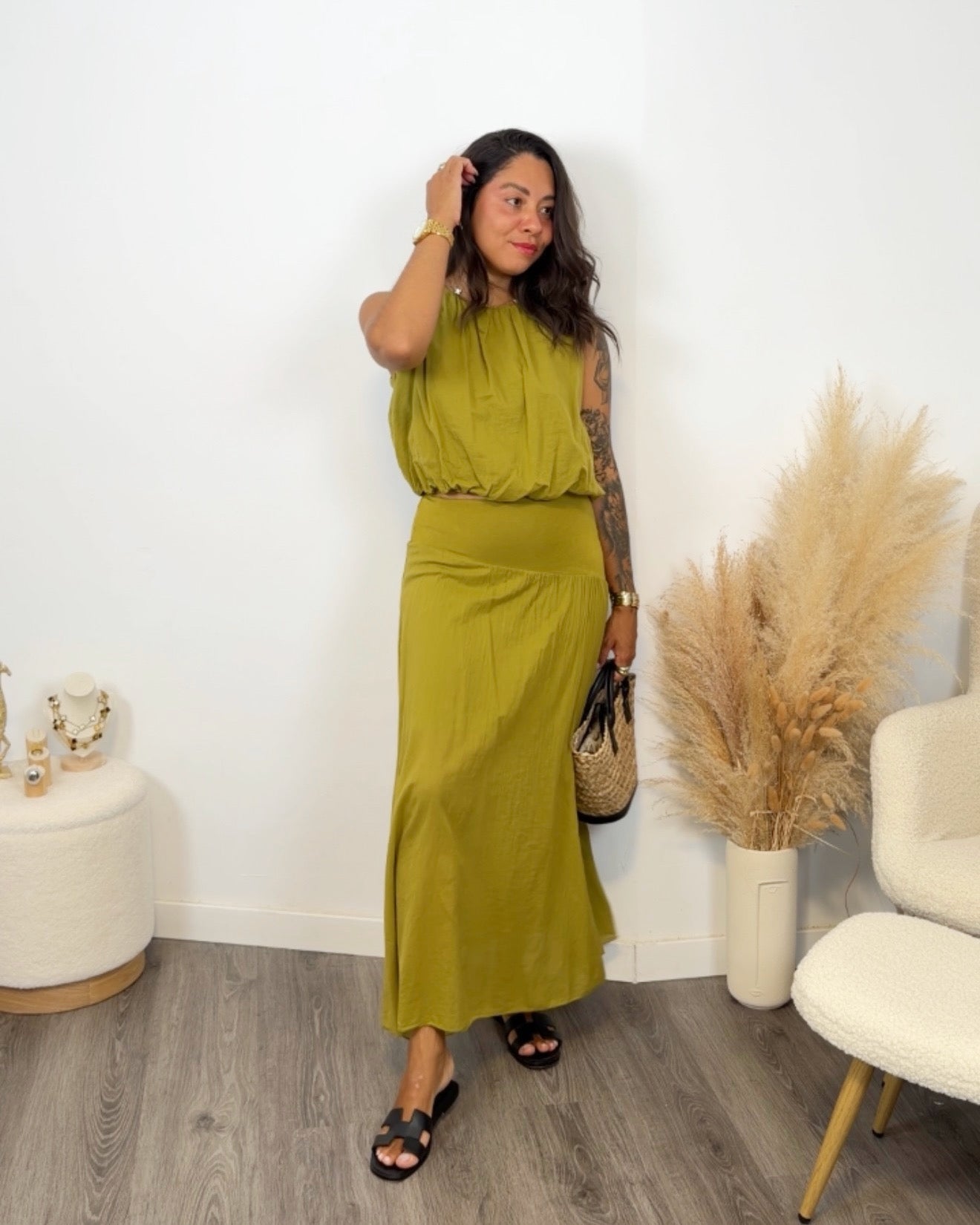 CONJUNTO PERLA VERDE
