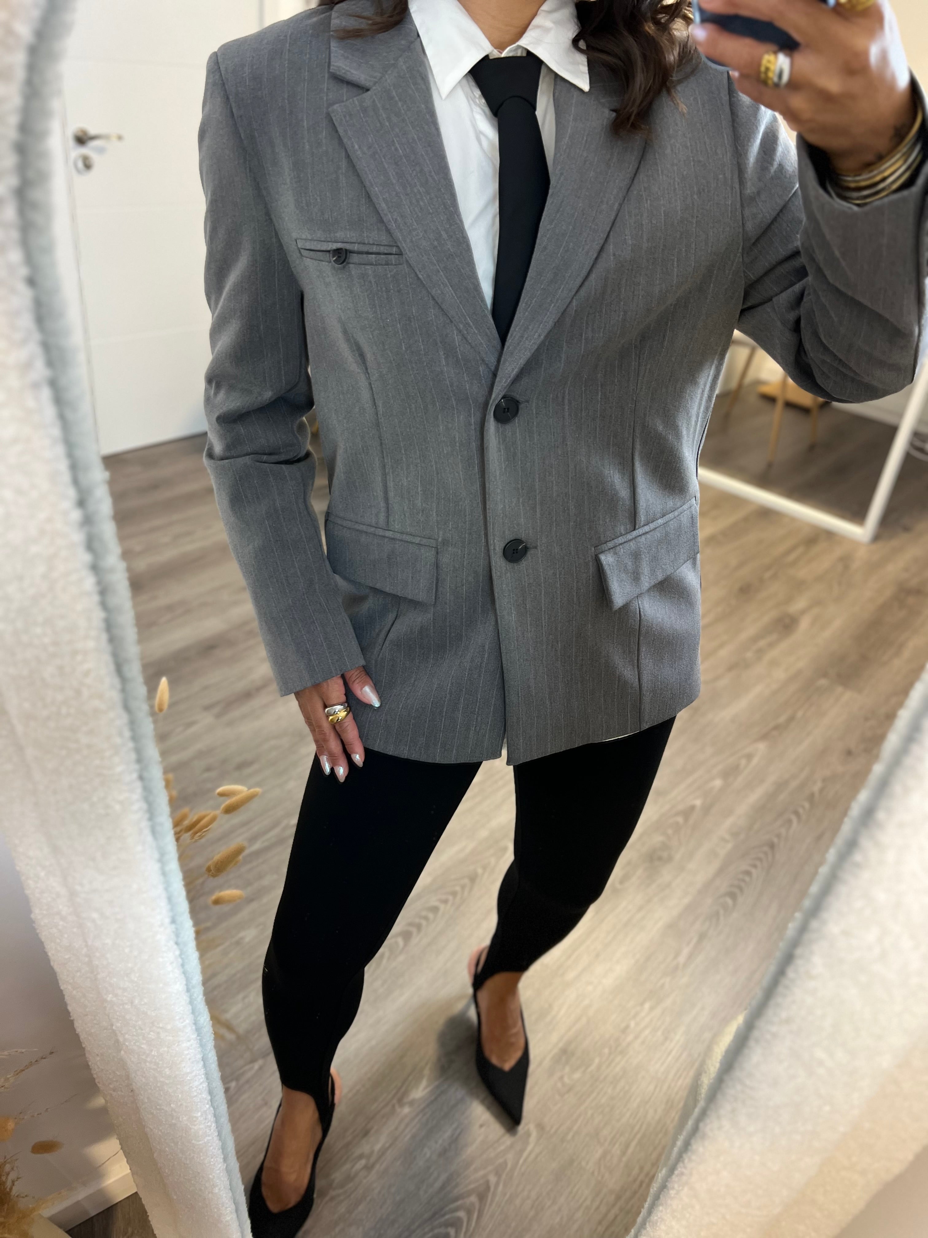 BLAZER RAYA   DIPLOMATICA GRIS