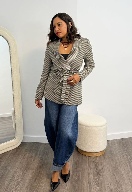 BLAZER CUADROS VICHY