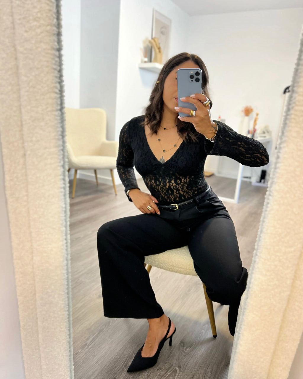 Body Encaje Negro