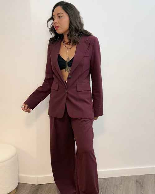 BLAZER BOSS BURDEOS LUMINA